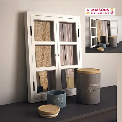 MAISONS DU MONDE. Зеркало-окно.