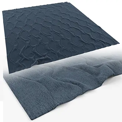 Ковер  dark blue