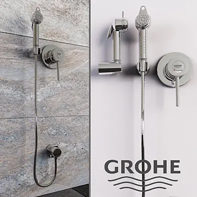 Grohe Bau classic гигиенический душ