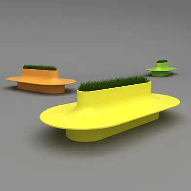 Modern bench