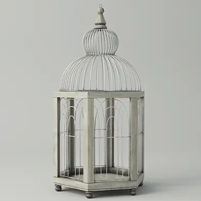 Hexi Decorative Cage / ZARA HOME