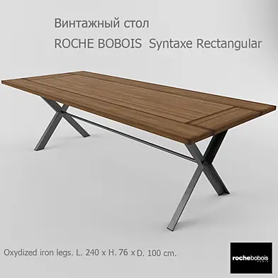 Roche Bobois Syntaxe Rectangular.