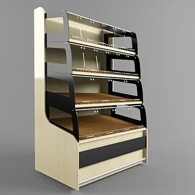 Витрина для булочек stovas bandelems l1250