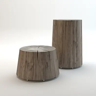 wood stools