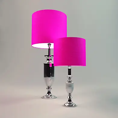 Pink lamp