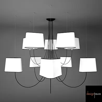 Grand Nuage Pendant by Designheure