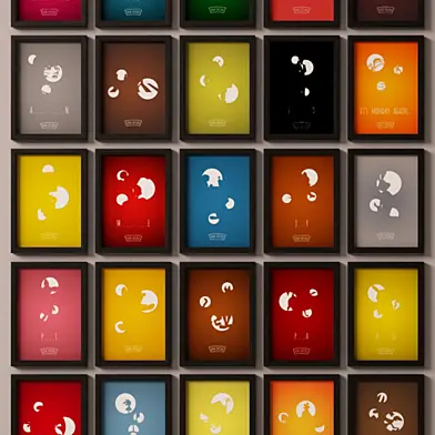 Adri Bodor & Mark Szulyovszky / Think Invisible Posters