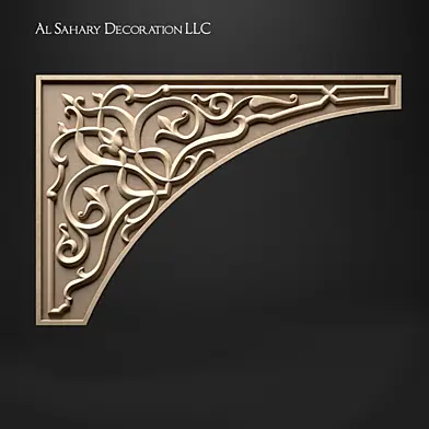 Gypsum decoration