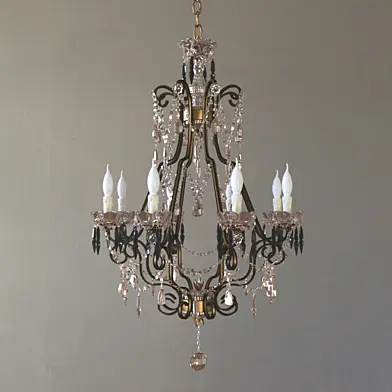 Люстра TREDICI-design 1358.6.CRA.NERO