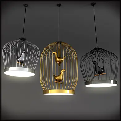 Tweety-LED pendant lamp