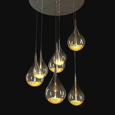 john lewis sebastian 7 light drop ceiling light
