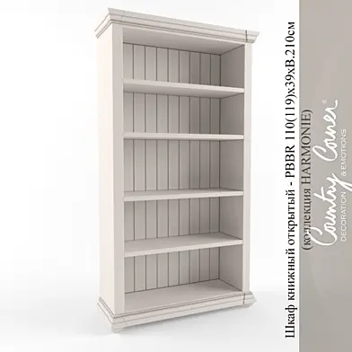 Шкаф книжный открытый - PBBR Country corner