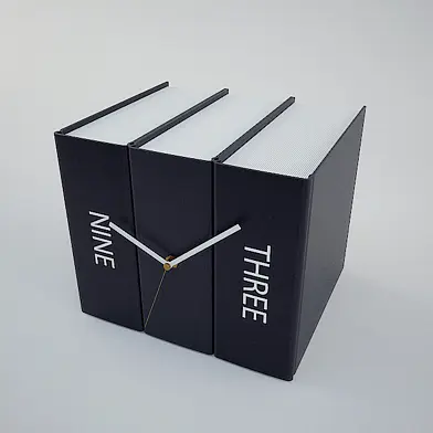 Часы Book black