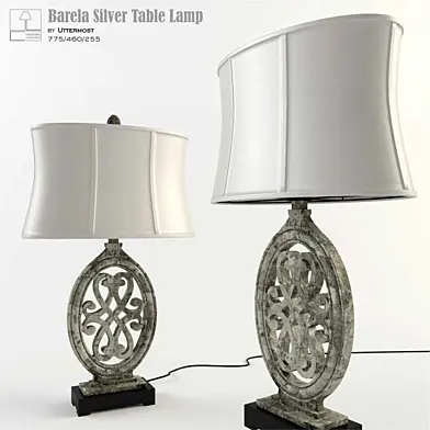 Barela Silver Table Lamp