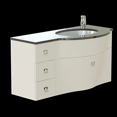 Тумба с раковиной Labor Legno Slick 1