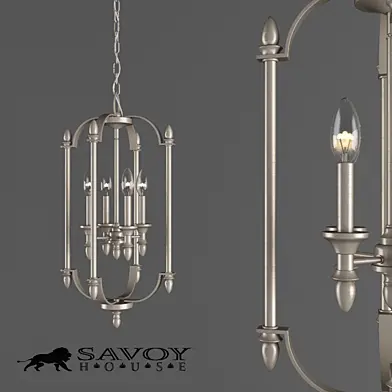 Savoy House/ Aldrich 4 Light Foyer