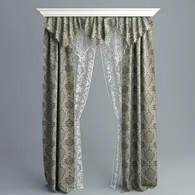Шторы с тюлью