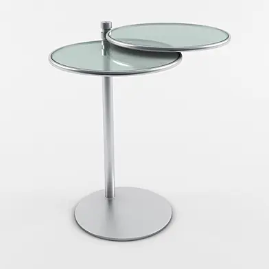 Glass & Inox Table