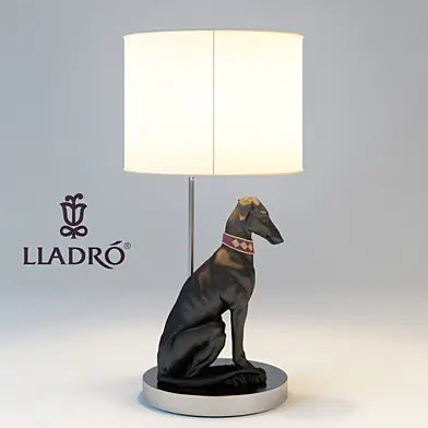 LLADRO PENSIVE GREYHOUND