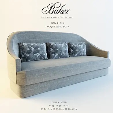 Baker_No. 6151S_Jacqueline Sofa