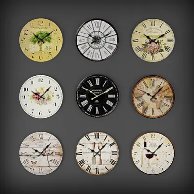 Collection of wall clocks 2