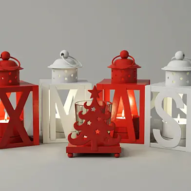 Christmas Lanterns & Tealight / ZARA HOME