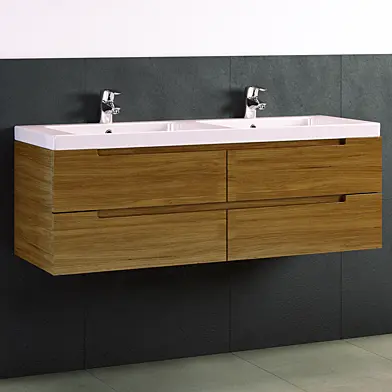 Villeroy & Bosh double bowl washbasin