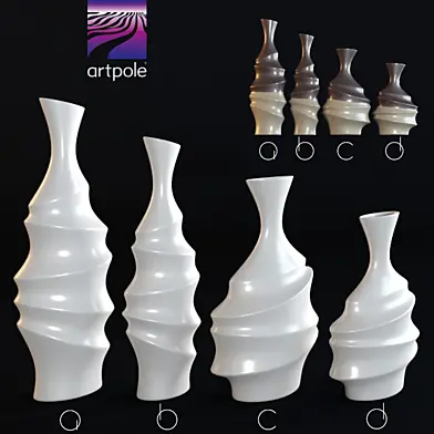 Artpole. Вазы керамические Сет 009