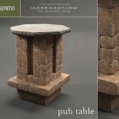 VINTAGEPATIO Pub Table