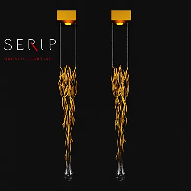 SERIP AQUA,  золото, люкс, светильник, luxury, декор, подвес