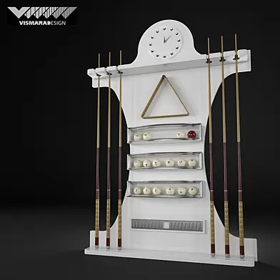 Vismara Design Cue Rack - ART DECO