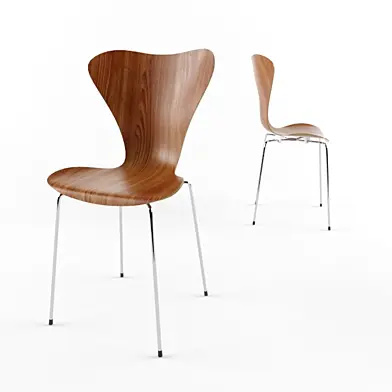 Деревянный стул. Have a sit.