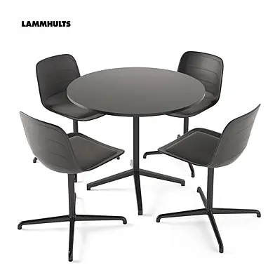 Lammhults Grade Chair+Archal table X