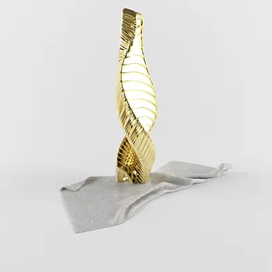 Organic floor lamp