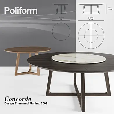 Poliform Concorde set 1