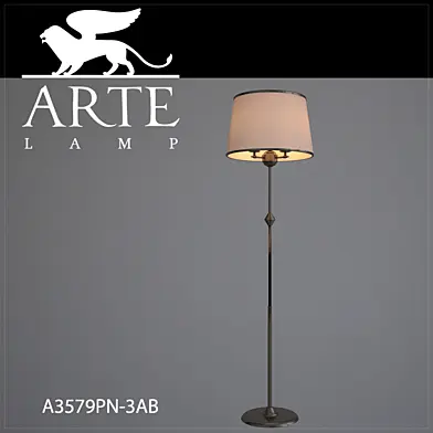 Торшер ArteLamp A3579PN-3AB