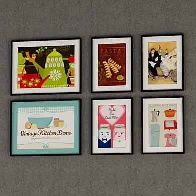kitchen frames retro 02