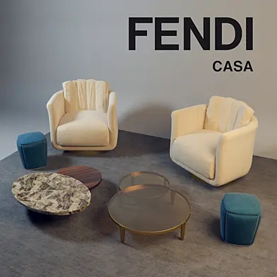 Кресло Fendi Casa Artu