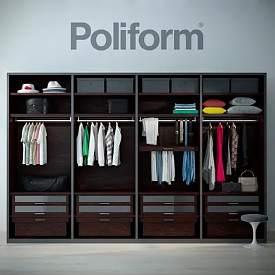 poliform wardrobe