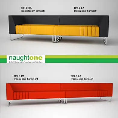 Naughtone Track Sofa / TRK-2-RA & TRK-3-RA