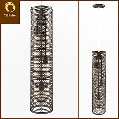 Varaluz / Lit Mesh Test 3 Light Foyer Pendant