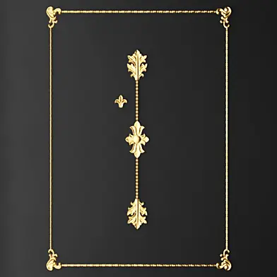 рамка, Лепнина, luxury, золотой декор, резьба, лепка, лепной, корона, картуш, набор, классическая