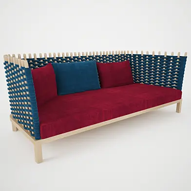 Диван для террасы Wabi Paola Lenti Aqua Collection B35B