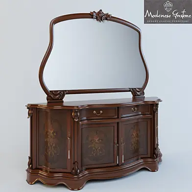 Комод с зеркалом modenese gastone