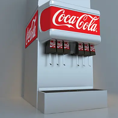 coca cola beverage station