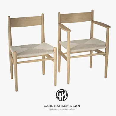 Hans J. Wegner - CH36 & CH37 Chairs