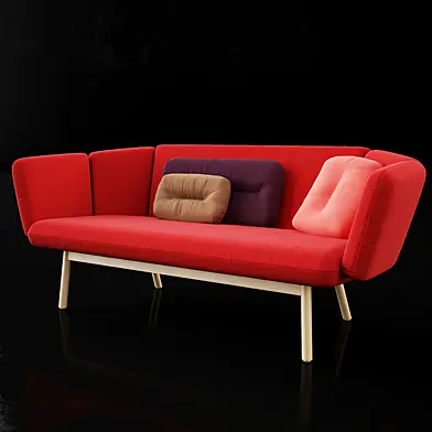 Bras sofa wooden frame
