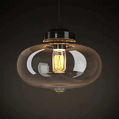 GRAMERCY HOME - VIJAY GLASS CHANDELIER CH089-1