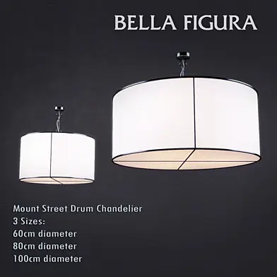Bella Figura - Mount Street Drum Chandelier