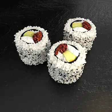 Hosomaki Avocado sushi